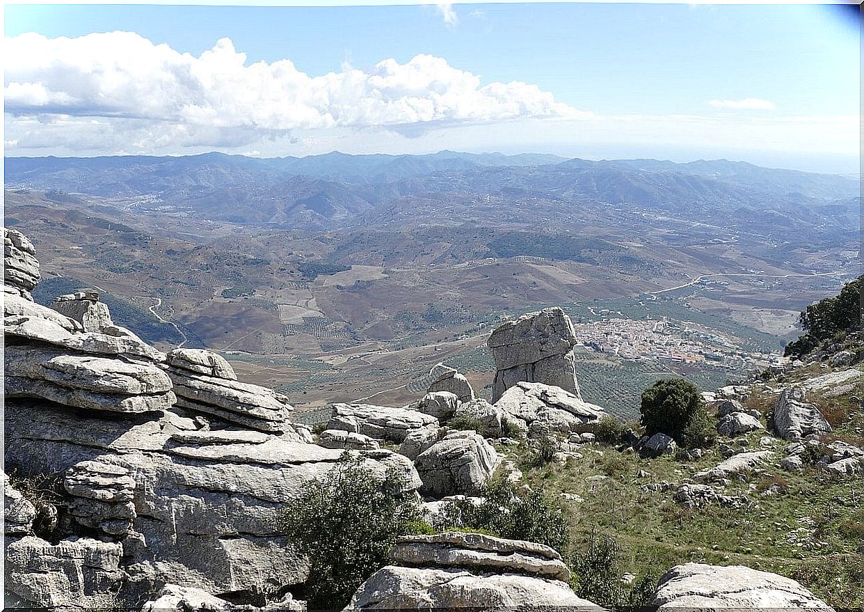 View from El Torcal