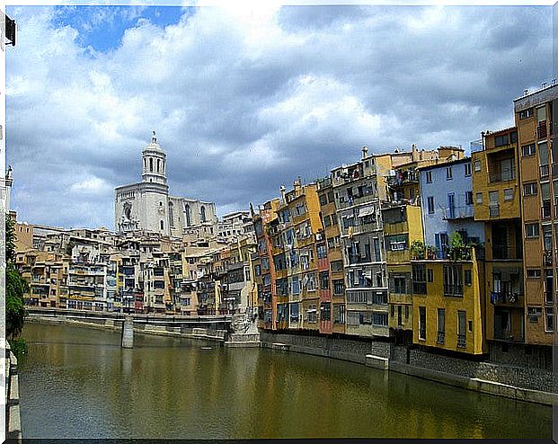 Girona old town