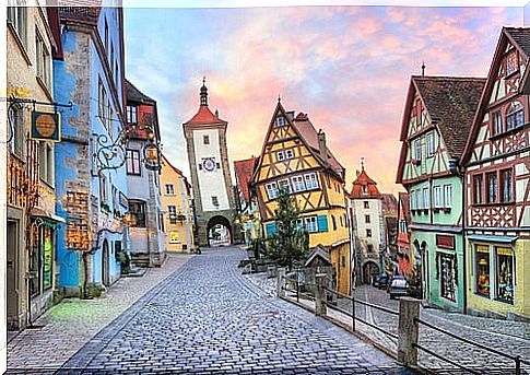 Rothenburg streets