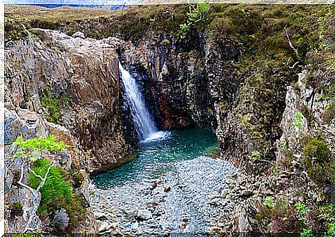 Waterfall at Fairy Pools