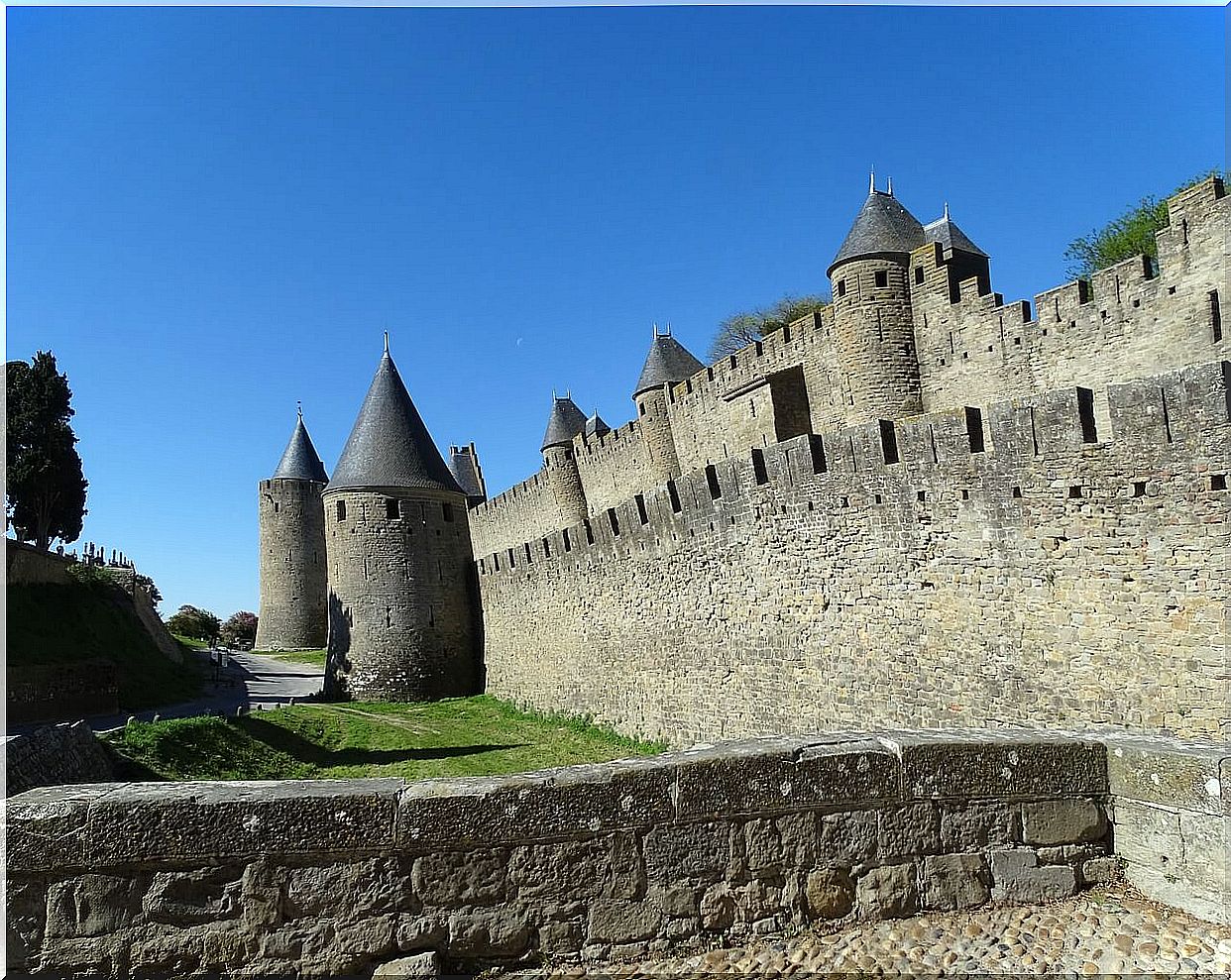 Wall of Carcassonne