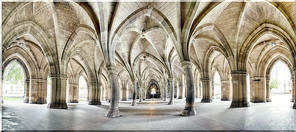 Glasgow University Cloister