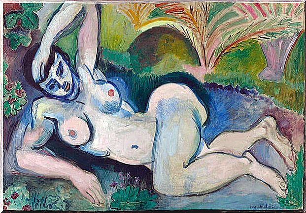 "Blue Nude" by Henry Matisse