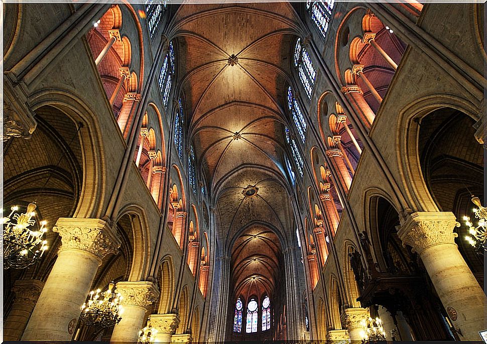 Notre Dame Cathedral interior