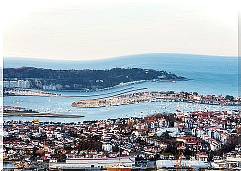 Txingudi Bay in Hondarribia