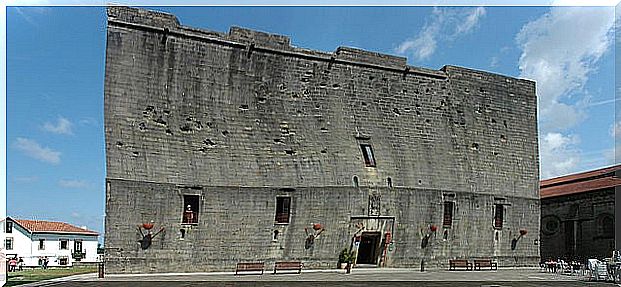 Castle of Carlos V in Hondarribia