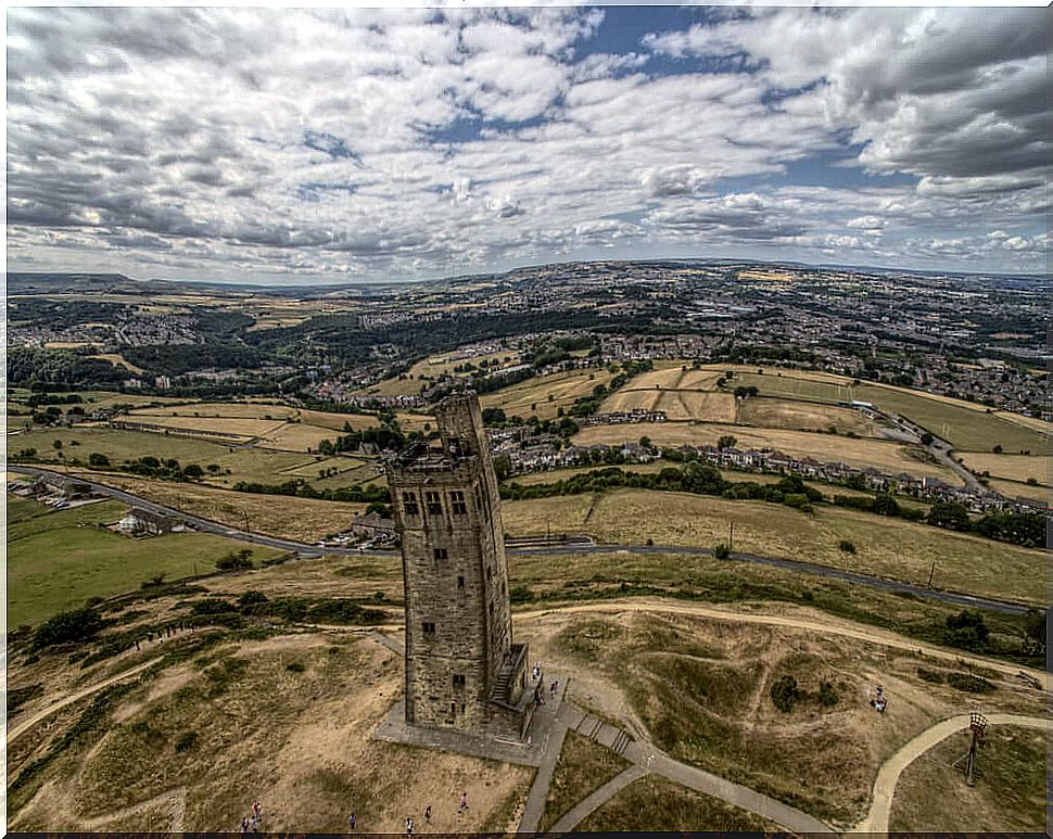 Castle Hill in Huddersfield