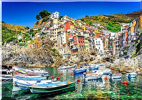 Riomaggiore in Italy