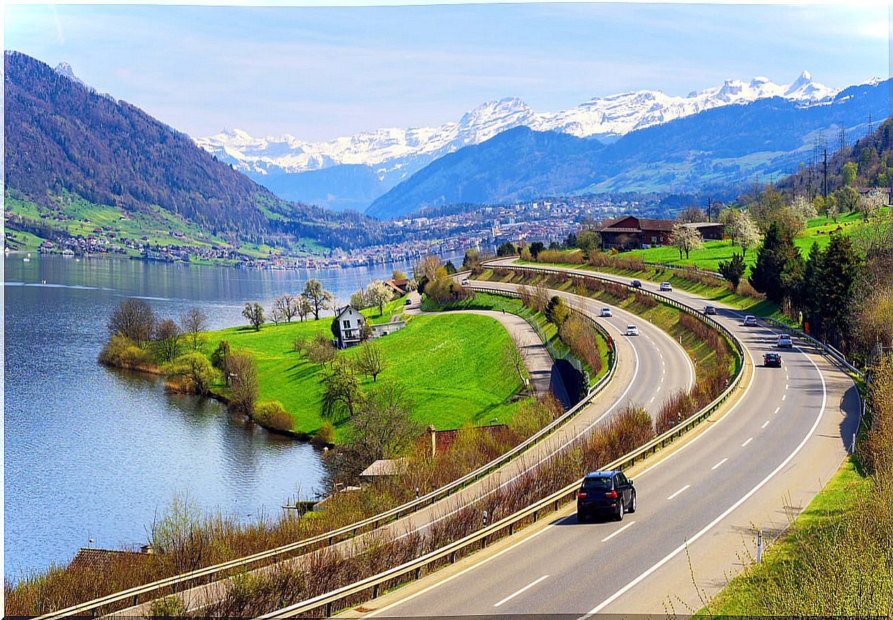 Lake Zug in Switzerland