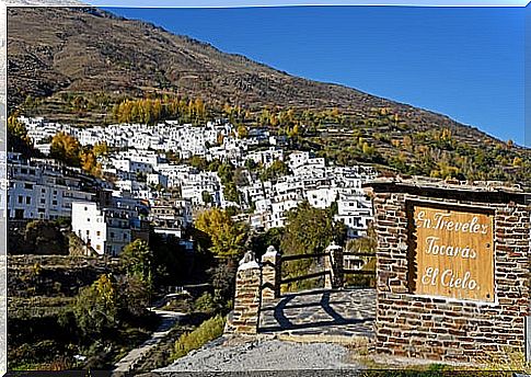 Trevélez village in Las Alpujarras