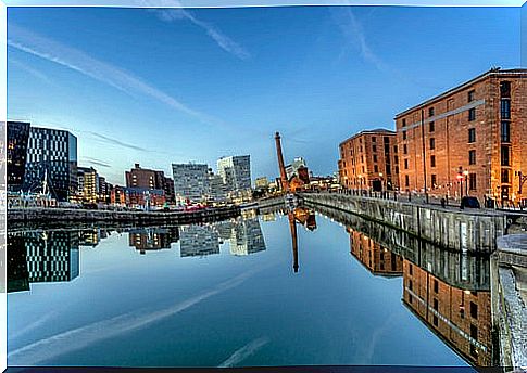 Albert Dock in Liverpool