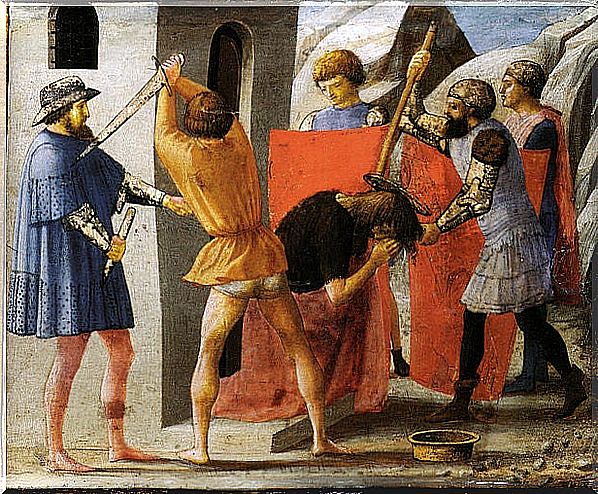 Martyrdom of Saint John the Baptist of Masaccio