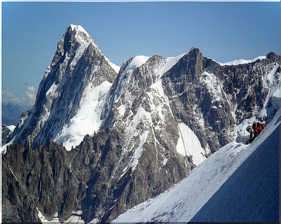 View of Mont Blanc