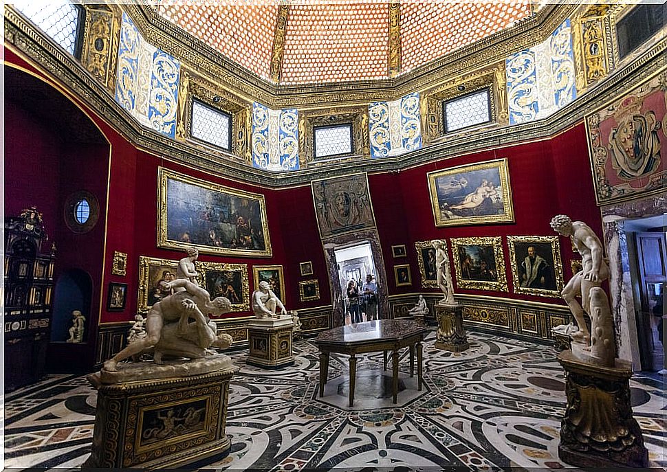 Uffizi Gallery, one of the most important museums in Florence