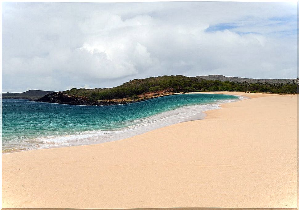 Papohaku, a fabulous white sand beach in Hawaii