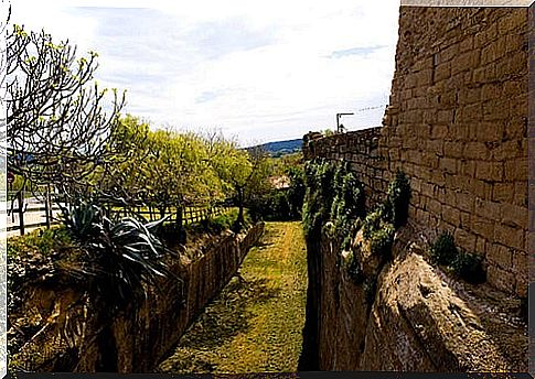 Moat in Peratallada