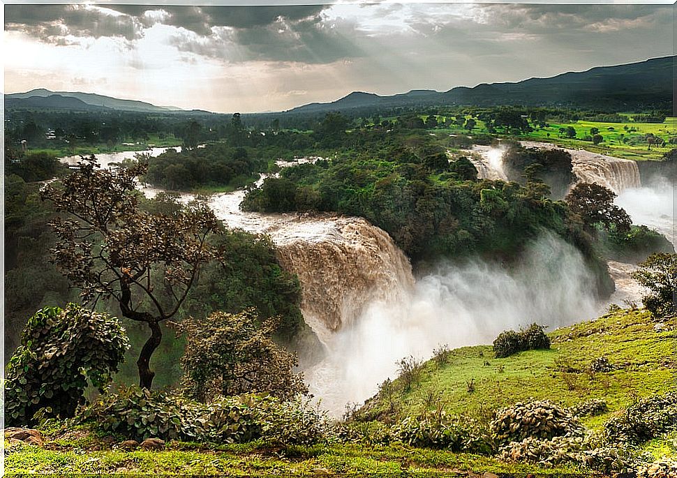 Blue Nile Falls