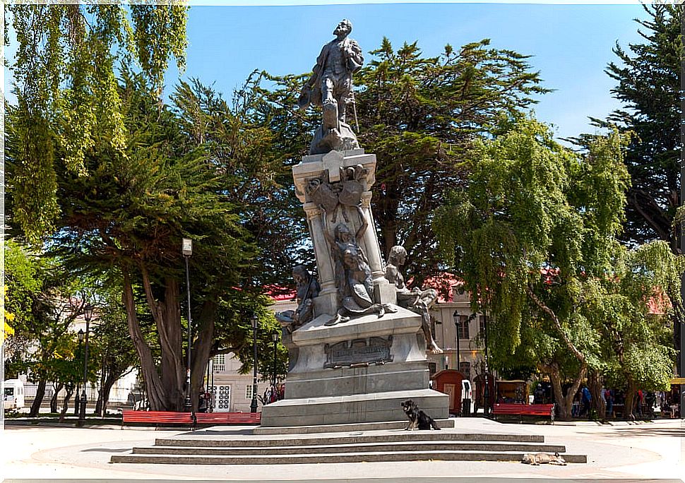 Main Square of Punta Arenas