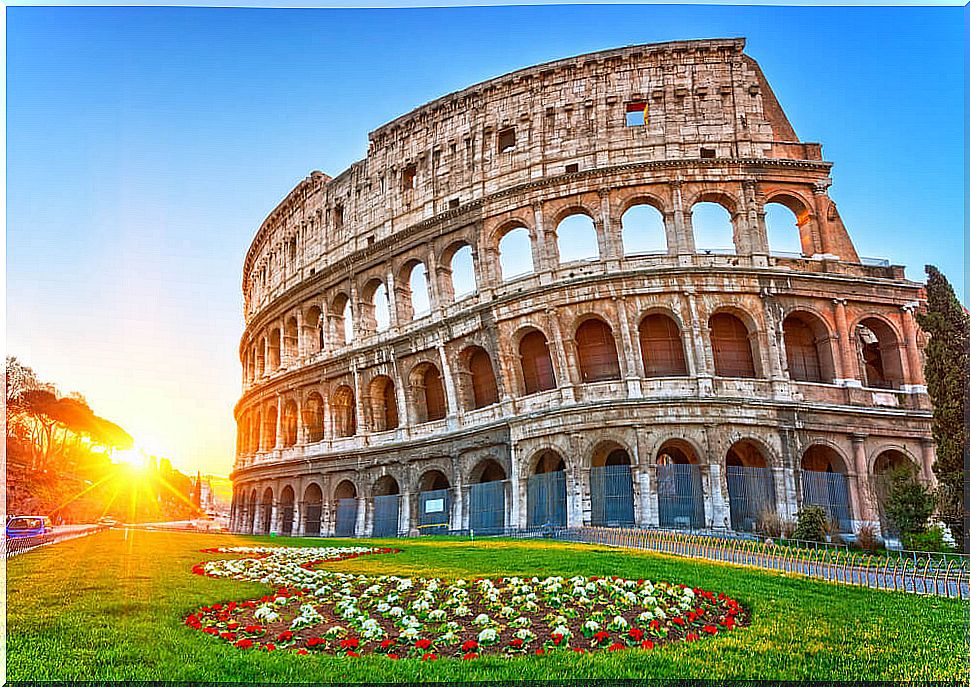 Colosseum in Rome, one of the monuments of the Omnia Card