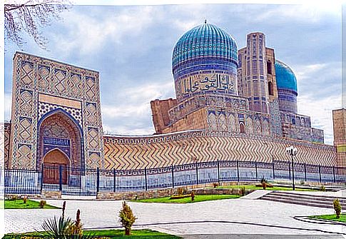 Bibi Khanym Mosque in Samarkand