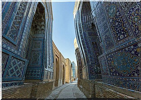 Necropolis of Sazi Zinda in Samarkand