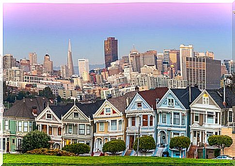 Painted Ladies in San Francisco