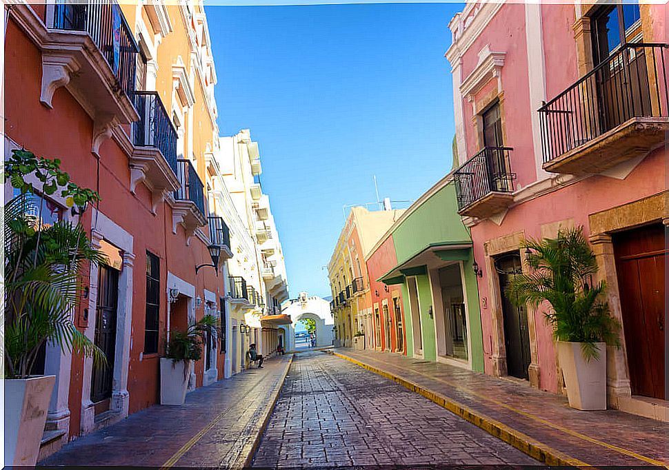 San Francisco de Campeche street