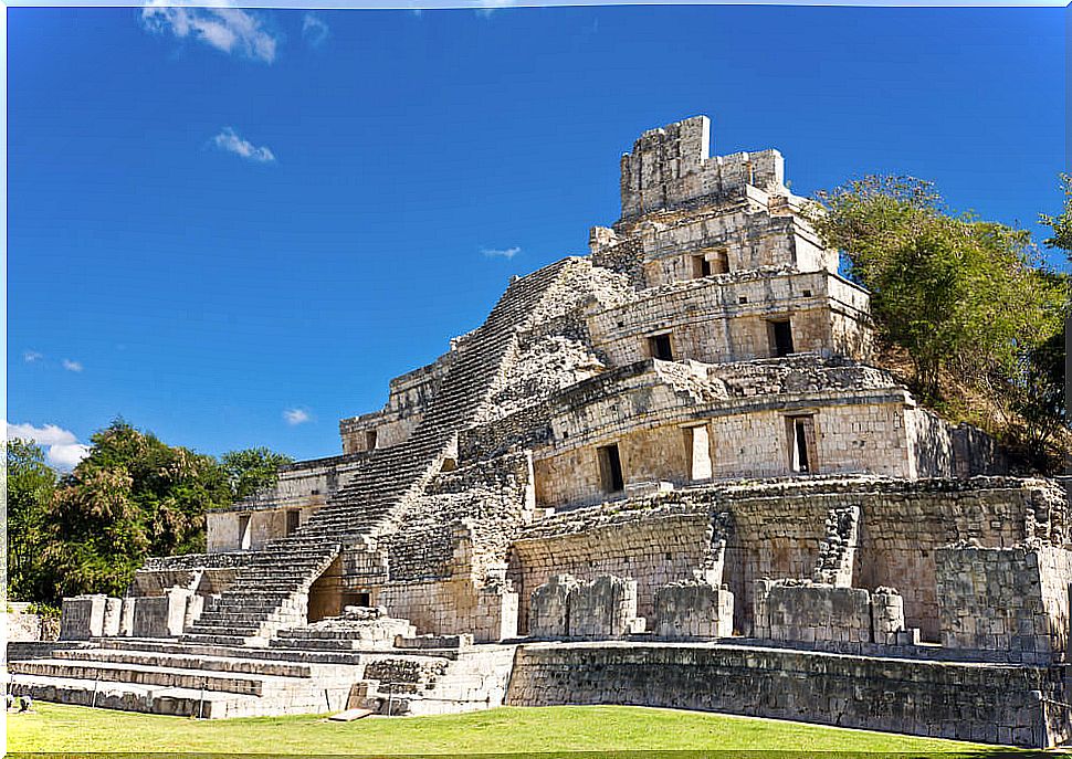 Pyramid at the Ezna site