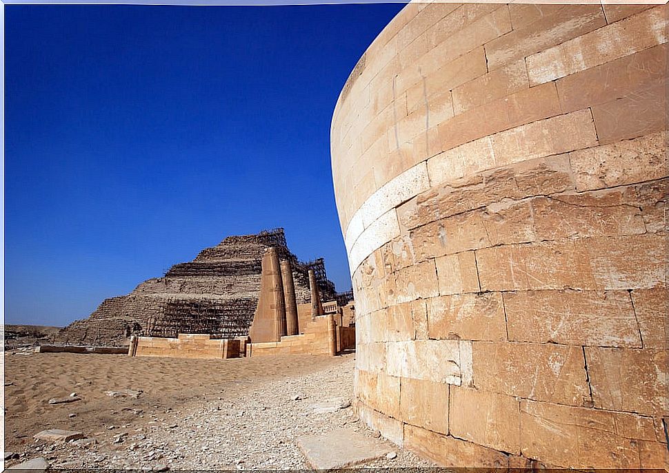 Necropolis of Saqqara and pyramid of Djoser