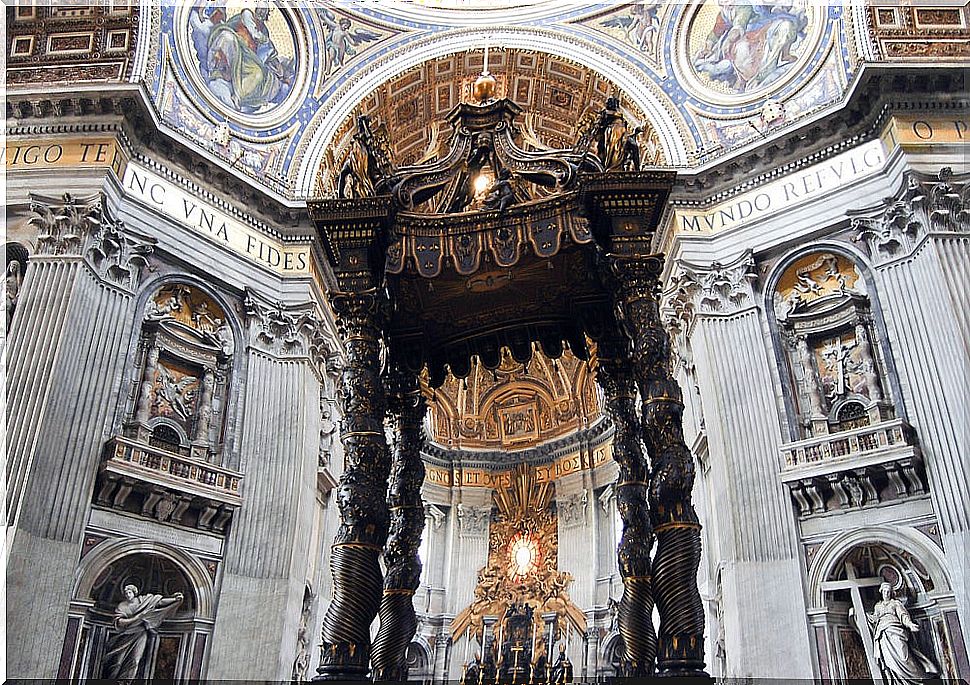 Baldachin of St. Peter's Basilica