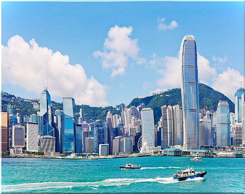 Hong Kong in East Asia