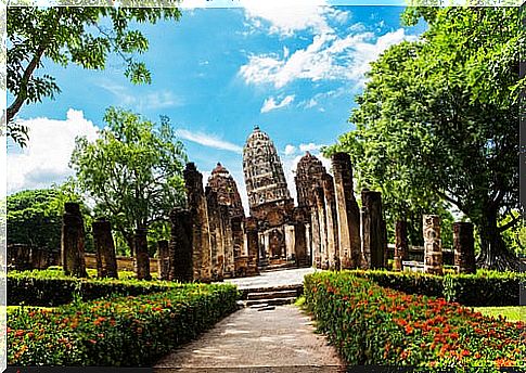 Wat Si Sawai in Sukhotai