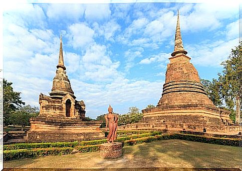 Wat Sa Si in Sukhotai