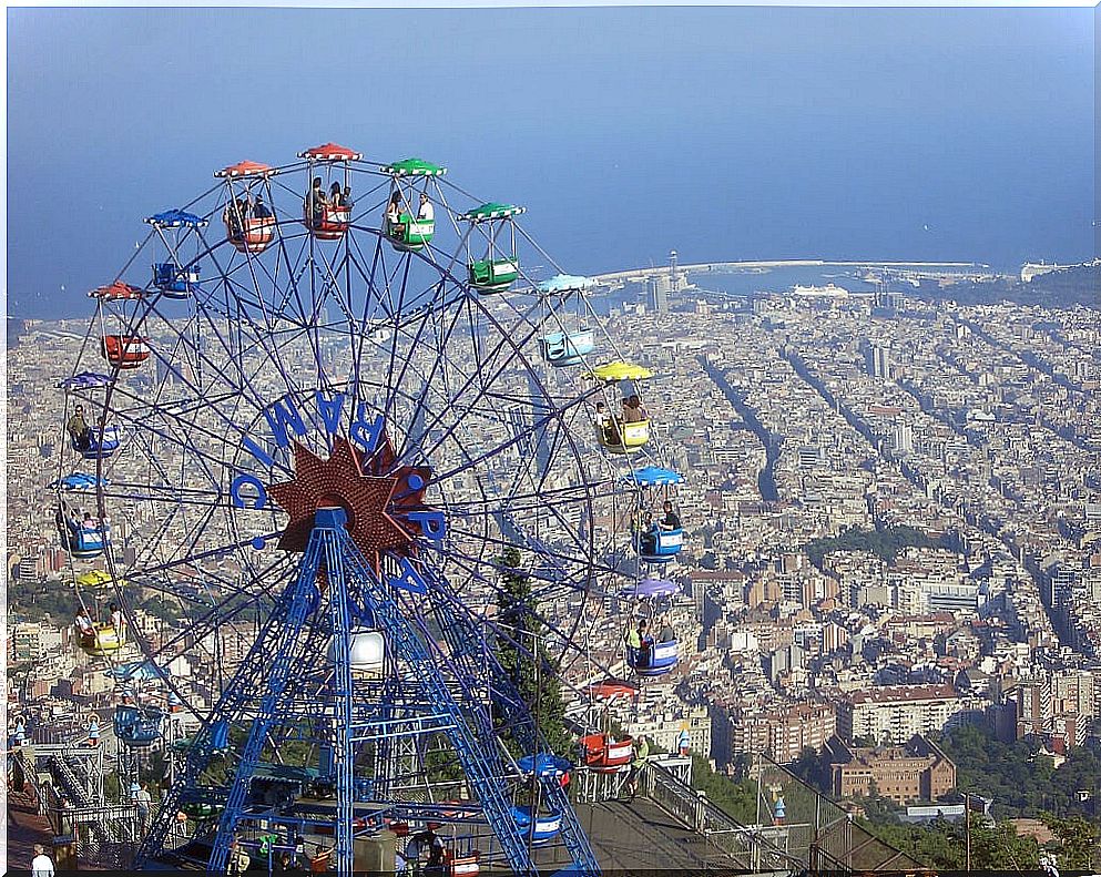 Barcelona from Tibidabo