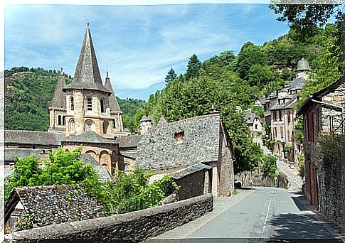 Conques in France