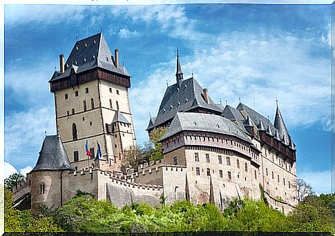 Karlstein Castle in the Czech Republic