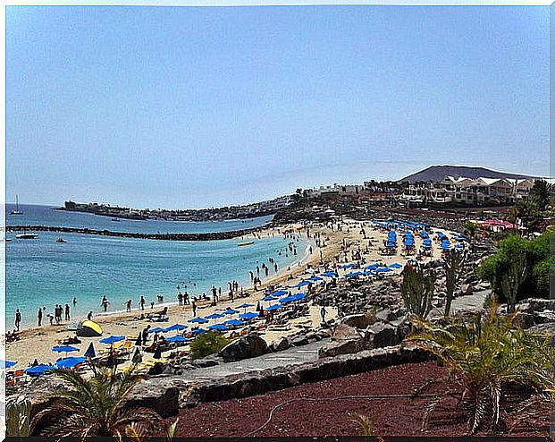 Playa Blanca in Lanzarote