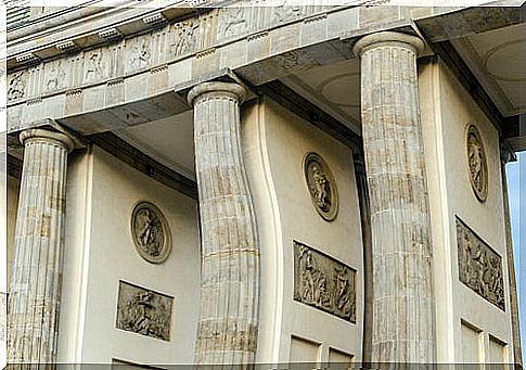 Brandenburg Gate detail