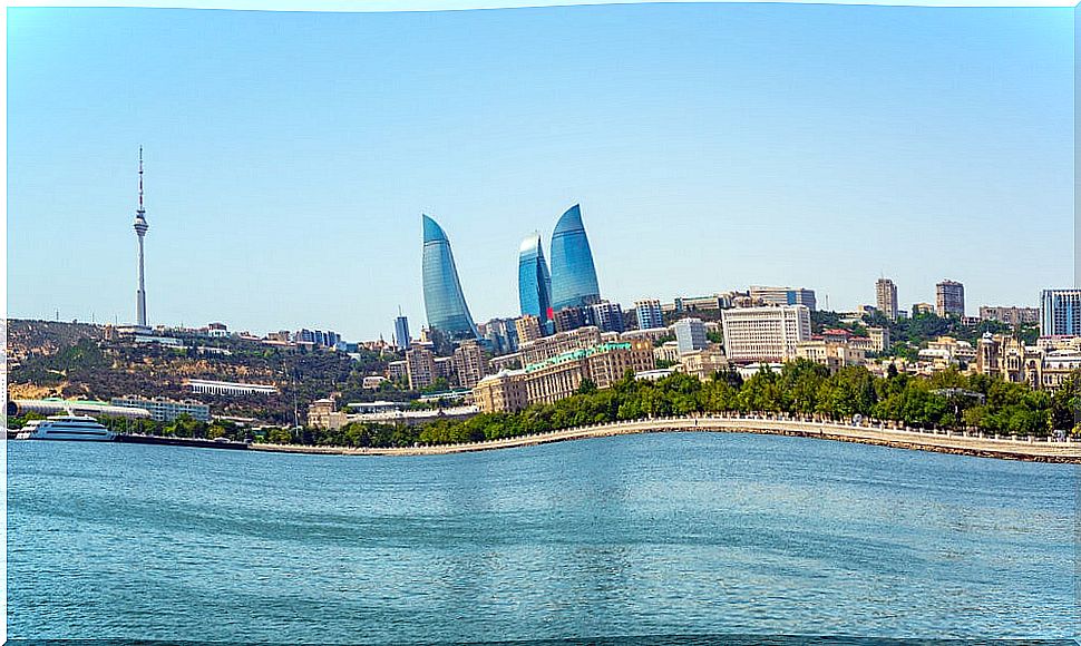 View of baku