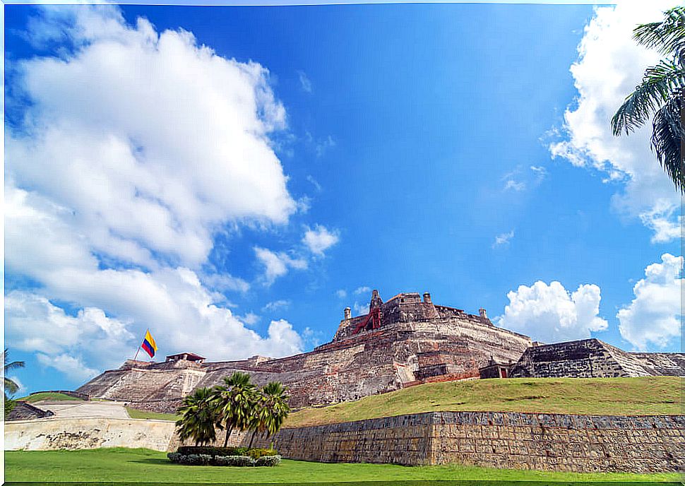 The Castillo San Felipe, one of the treasures of Cartagena de Indias