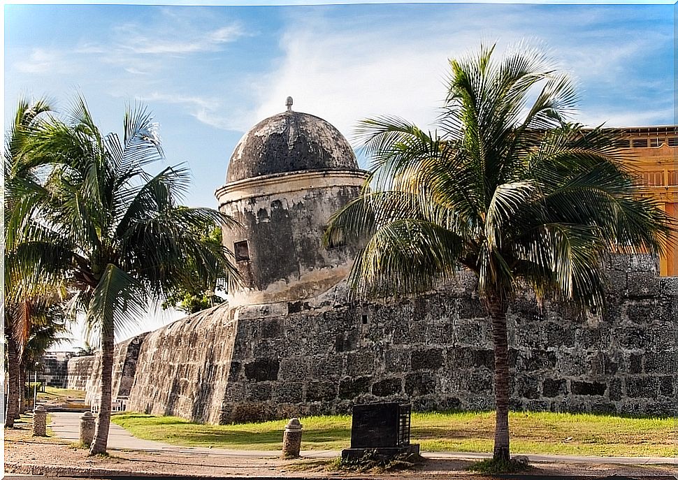 Wall of Cartagena de Indias