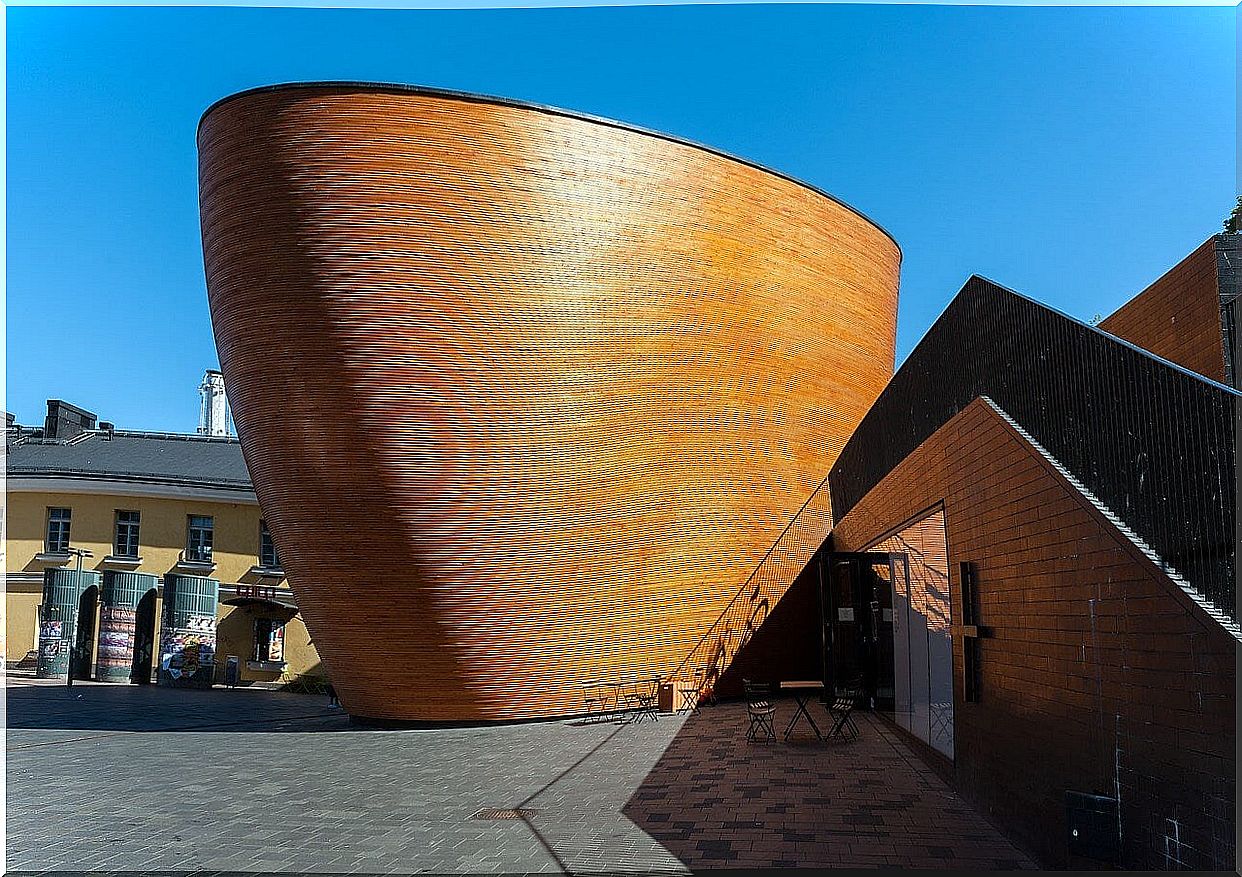 The Kamppi Chapel of Silence, an original building in Helsinki