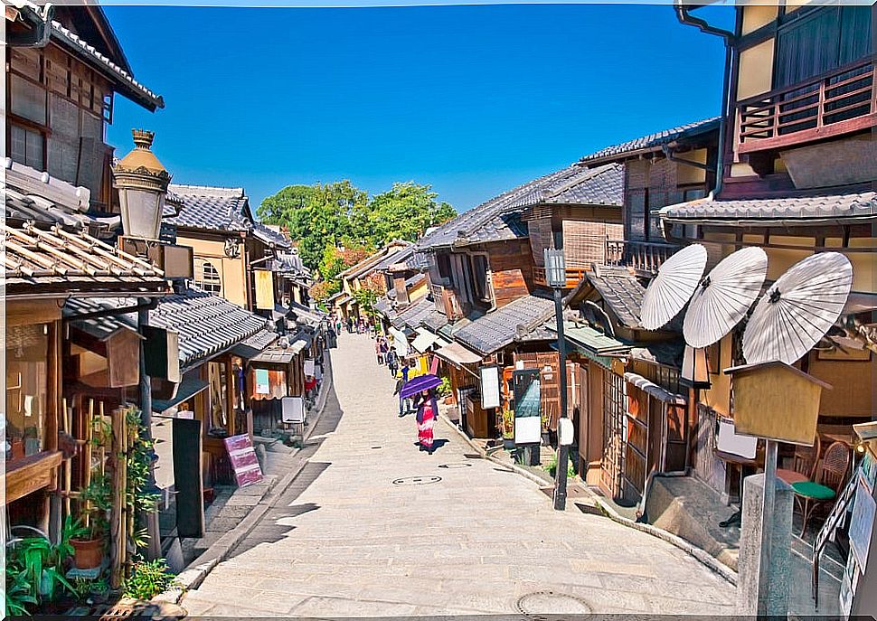 Gion neighborhood street