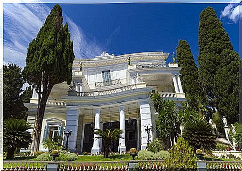 Achilleion Palace in Corfu