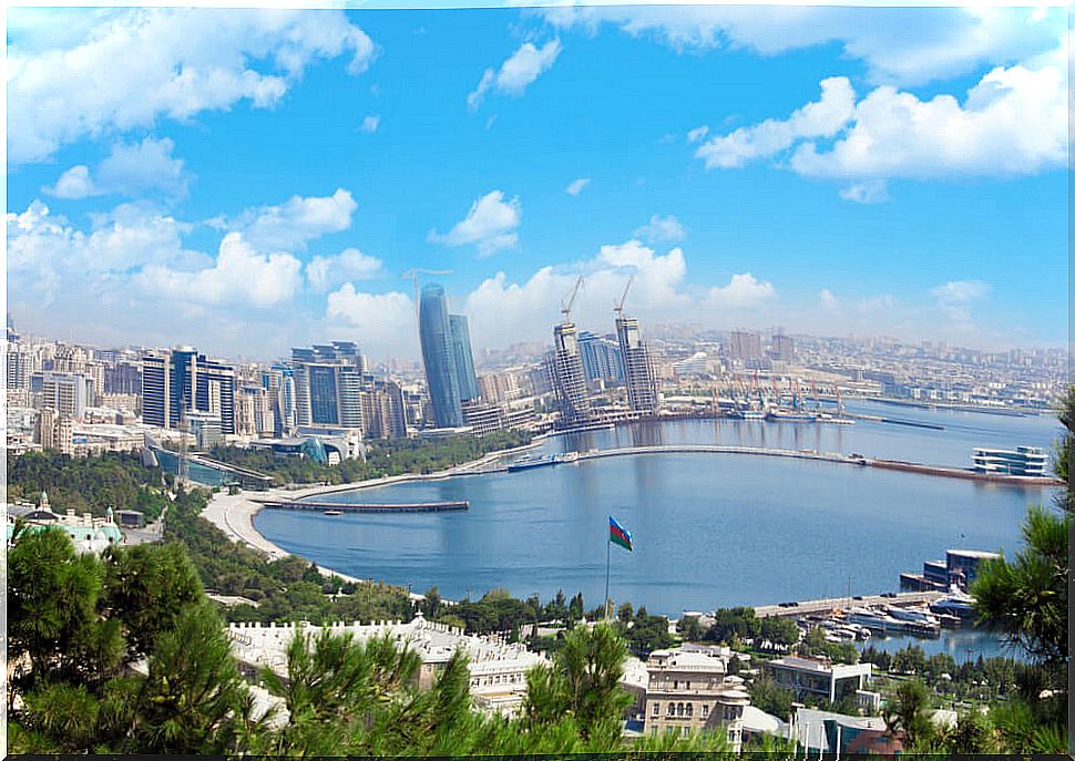 View of Baku