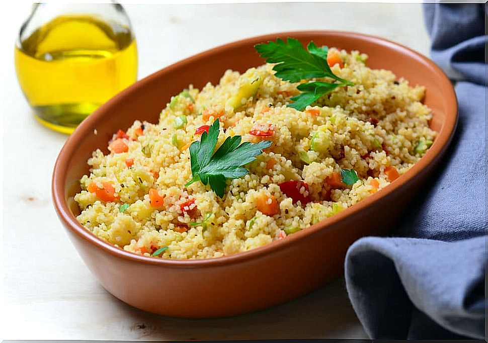 Couscous, Moroccan cuisine dish