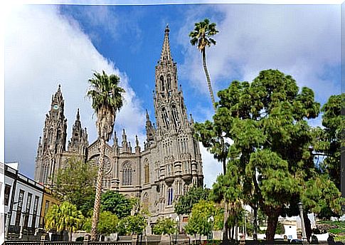 Church of San Juan Bautista in Arucas Gran Canaria