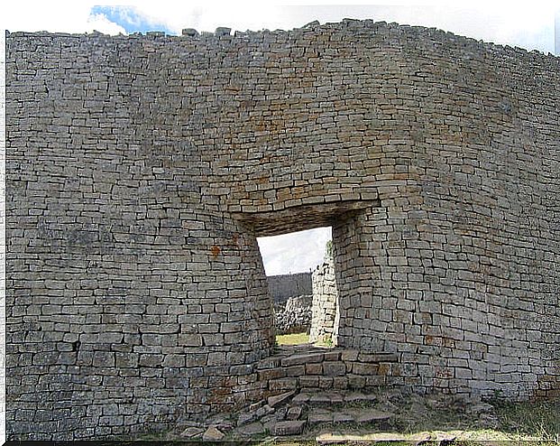 Wall in Great Zimbabwe