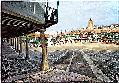 Plaza Mayor de Chinchón, one of the most beautiful towns in Madrid