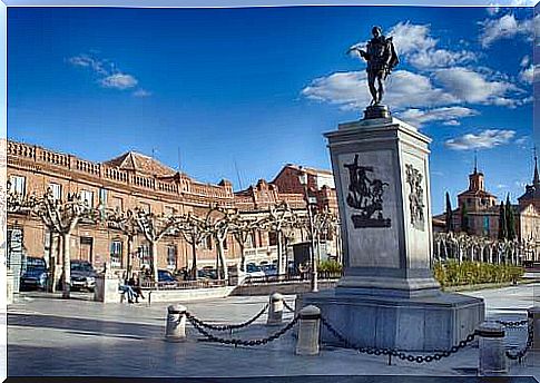 Cervantes Square in Alcalá de Henares